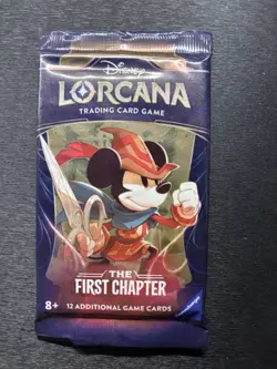 Disney Lorcana - The First Chapter Factory SEALED Booster Pack - Single Pack - Image 1