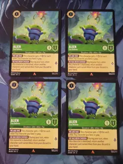 Disney Lorcana TCG Alien - True Believer 83/204 non foil from Wild Unknown (4) - Image 1