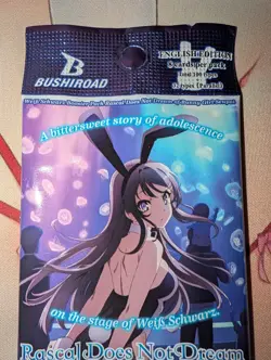Weiss Schwarz - Rascal Does Not Dream Of Bunny Girl Senpai English Booster Pack - Image 2