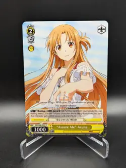 Weiss Schwarz Asuna SAO/S80-E027 C Sword Art Online SAO Vol 2 NM Card - Image 1