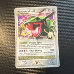 Pokemon Rayquaza C LV.X DP47 Diamond & Pearl Promo Holo Level Up Card - Image 1