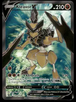 Pokemon Cards Kleavor V SWSH248 SWSH Black Star Promo NM - Image 1
