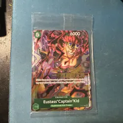 One Piece Card Game - Eustass"Captain"Kid (P-067) Foil Winner English Sealed - Image 1