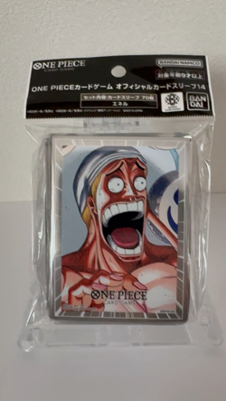 ONE PIECE Card Game Enel Official Sleeves Vol.14 Bandai 70pcs Japan New - Image 2