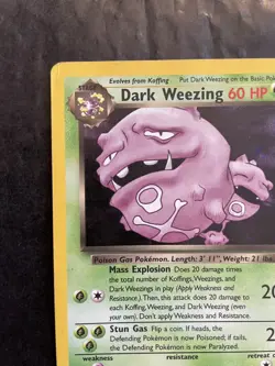 Pokemon TCG - Dark Weezing 14/82 Team Rocket Set Holo Card - Great Condition - Image 3