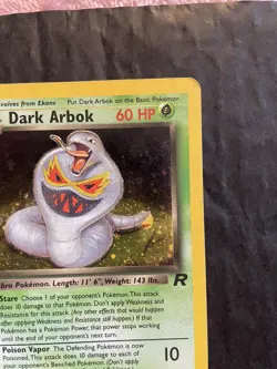 Pokemon TCG - Dark Arbok 2/82 Team Rocket Set Holo Card - Great Condition - Image 4