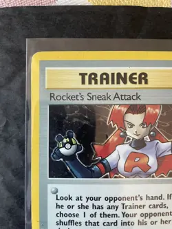 Pokemon TCG - Rocket's Sneak Attack 16/82 Rocket Set Holo Card - Used Condition - Image 3