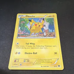 3 Pikachu Pokemon Cards- Pikachu EX xy124 -Pikachu RC7/RC25- Pikachu 6/12 - Image 3