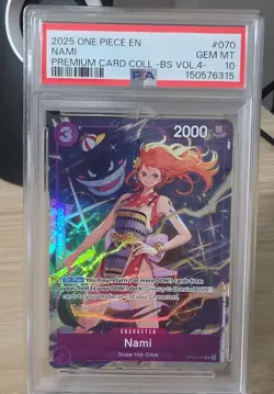 Nami (Premium Card Collection) OP09-070 One Piece Foil PSA 10 - Image 1