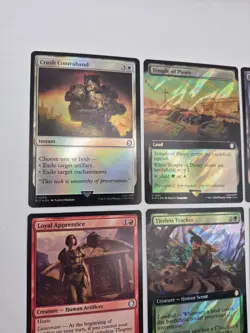 Fallout PIP Cards: Tireless Tracker Surge, Crush Contraband Foil, Lands MTG Lot - Image 3