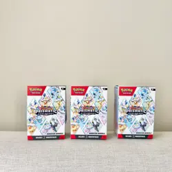 Prismatic Evolutions Booster Bundle Empty Box (No Cards) lot of 3 - Image 1