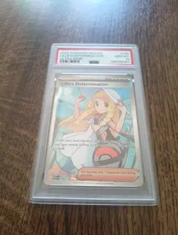 Pokemon TCG Lillie's Determination Card 169/132 Mega Evolution PSA 10 - Image 1