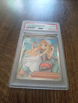 Pokemon TCG Lillie's Determination Card 169/132 Mega Evolution PSA 10 - Image 3