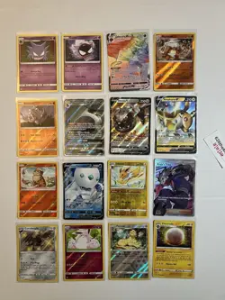 Pokemon TCG Lot of 16 Holo Cards NM full art Vmax Orbeetle Jolteon Haunter - Image 1