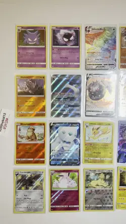 Pokemon TCG Lot of 16 Holo Cards NM full art Vmax Orbeetle Jolteon Haunter - Image 2
