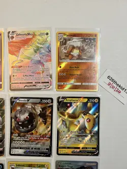 Pokemon TCG Lot of 16 Holo Cards NM full art Vmax Orbeetle Jolteon Haunter - Image 4