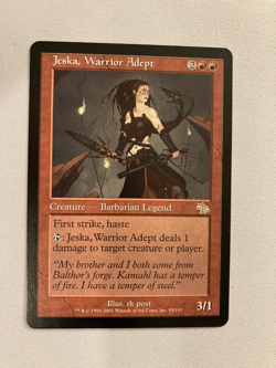 Jeska, Warrior Adept EDH Commander deck 100 card Stuffy Doll Geistflame MTG Jaya - Image 2
