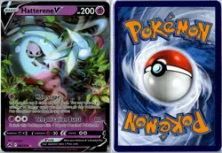 Pokemon Card - Hatterene V Crown Zenith 065/159 2023 V Rare Holo Near Mint - Image 3