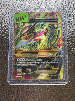 Pokemon TCG M Rayquaza EX Shiny Full Art Holo Card XY-Ancient Origins 98/98 - Image 3