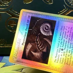 Mysterious Fossil Trainer 91/100 Reverse Holo EX Sandstorm Pokemon Card LP - Image 3