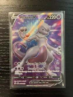 Mewtwo V SWSH229 SWSH: Sword & Shield Promo Cards Holo - Image 1