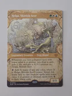 Helga, Skittish Seer Bloomburrow - Image 1
