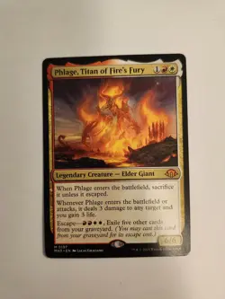 Phlage, Titan of Fire's Fury [Modern Horizons 3] - NM - Image 1