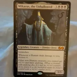Wizards of the Coast MTG Mikaeus, the Unhallowed Ultimate Masters Mythic Black - Image 1
