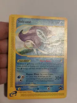 Suicune Pokemon TCG 4ever Movie Card Poor Condition - Image 3