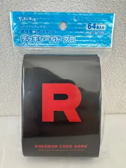 Pokemon Center Team Rocket Deck Sleeves 64 Card TCG Pro Japan New - Image 1