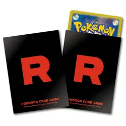 Pokemon Center Team Rocket Deck Sleeves 64 Card TCG Pro Japan New - Image 4