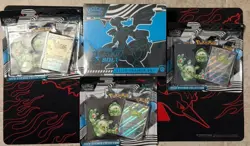 Pokemon Black Bolt ETB + 3 Tech Sticker Blisters Factory Sealed Lot - Image 1