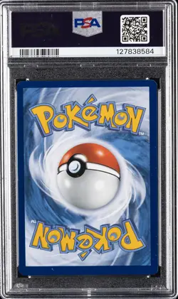 2023 POKEMON SVP EN-SV BLACK STAR PROMO #085 PIKACHU WITH GREY FELT HAT PSA 8 - Image 2