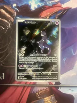 Pokemon TCG - Mewtwo 052 Scarlet & Violet - Black Star Promo Holo - NM - Image 1