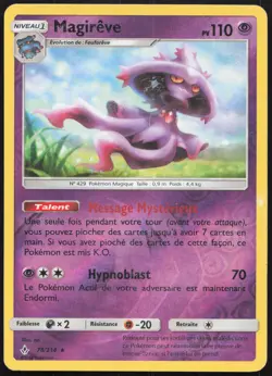 Carte Pokemon Magireve 78/214 REVERSE Alliance Infaillible Francais - Image 1