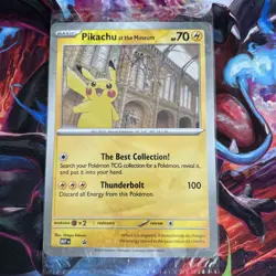 Pokemon Pikachu at the Museum Jumbo Promo Sealed - Global Shipping - Image 1