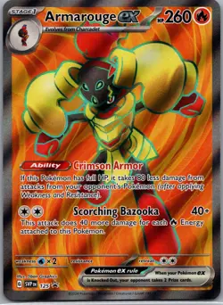 Armarouge ex 125 Scarlet & Violet Promo Pokemon TCG Holo P NM - Image 1