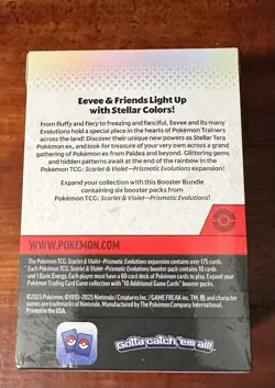Pokemon TCG Prismatic Evolutions Booster Bundle Sealed - Image 2