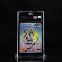 2024 Pokemon SV Temporal Forces 206/162 Iron Crown EX SIR TAG 10 (974) - Image 1