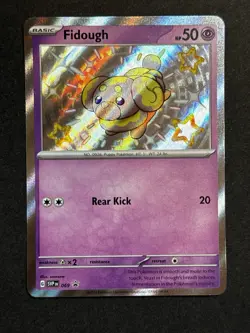 Fidough SVP 069 Black Star Promo Paldean Fates Pokemon TCG NM/MINT - Image 1