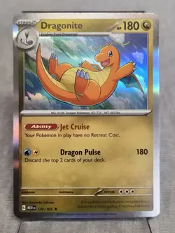 2023 Pokemon 151 Dragonite Holo 149/165 - Image 1