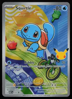 Squirtle 039 Holo Promo ME: Mega Evolution Promo Pokemon English NM - Image 1