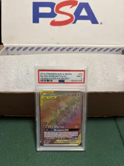 Pokemon TCG: Moltres/Zapdos/Articuno GX 2019 Hidden Fates #69/68 Secret, PSA 9 - Image 1