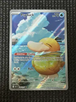 2026 Pokemon Ascended Heroes Psyduck Illustration Rare #226/217 - Image 1