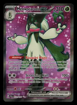 Meowscarada ex 231/193 Ultra Rare Paldea Evolved Pokemon Near Mint - Image 1