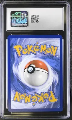 CGC 9 TEAM ROCKET'S MEOWTH 203 DESTINED RIVALS SCARLET & VIOLET POKEMON MINT - Image 2