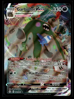 Garbodor VMAX 101/203 Holo VMAX Rare Evolving Skies Pokemon NM/M - Image 1