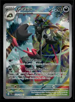 Grafaiai 223/193 Illustration Rare Paldea Evolved Pokemon NM/M - Image 1