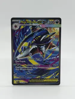 Pokemon TCG English Mega Sharpedo EX 127/094 Phantasmal Flames Secret Rare - Image 1