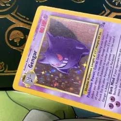 Gengar 5/62 Holo Rare Fossil Pokemon Unlimited Holo LP - Image 4
